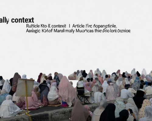 Jemaah Muhammadiyah Padati Menteng Raya Tunaikan Salat Idulfitri 1447 H