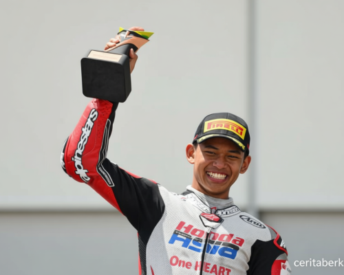 Kunjungan Penting: Veda Ega posisi ketiga klasemen usai capai podium GP Brasil