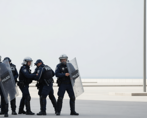 Negara Eropa Chaos – Polisi Dihujani Molotov-Tembak Meriam Air