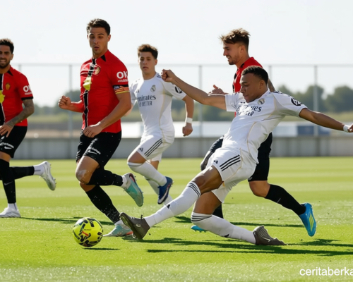 Real Madrid terpeleset 1-2 di kandang Real Mallorca