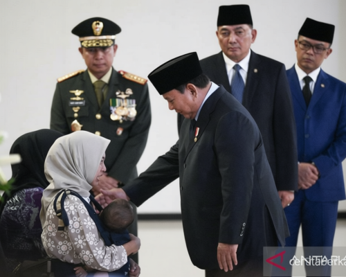 Kunjungan Penting: Prabowo kecam keras aksi keji gugurkan tiga prajurit TNI di Lebanon
