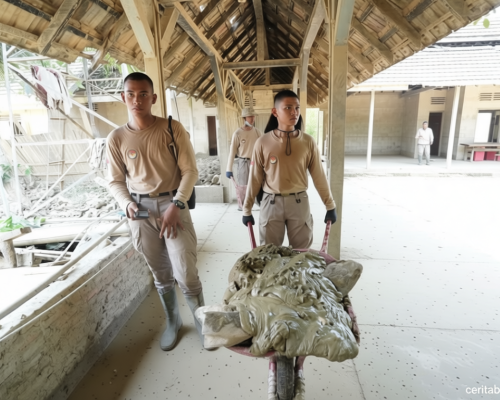 Info Terbaru: Satgas PRR: Praja IPDN bersihkan situs bersejarah Aceh Tamiang