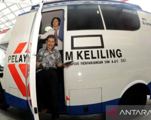 Senin – layanan SIM Keliling tersedia di lima lokasi Jakarta