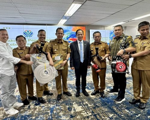 Agenda Kunjungan: Pemkab OKI terima bantuan Rp1,59 miliar untuk pengendalian karhutla