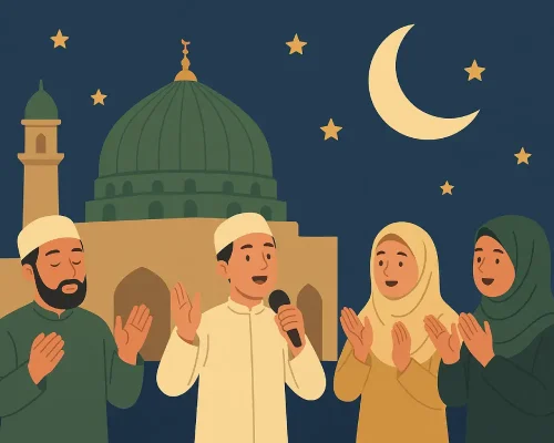 Peringatan Maulid Nabi Muhammad menjadi momen untuk mempererat iman dan meneladani akhlak mulia Nabi dalam kehidupan sehari-hari.