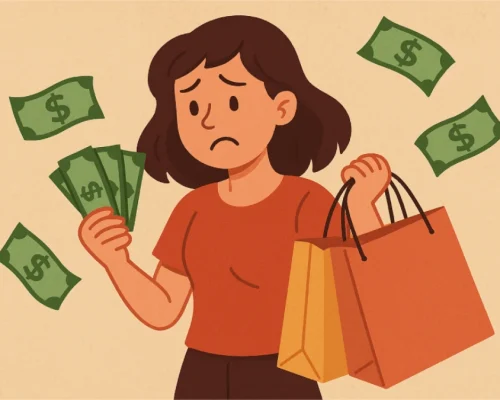 Belanja tanpa batas, merupakan perwujudan sifat boros yang menguras dompet