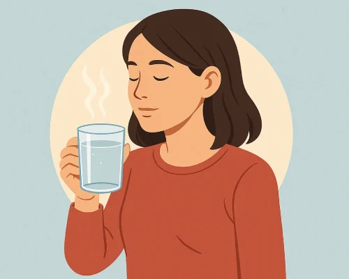 Minum Air Putih Hangat Setiap Pagi adalah cara sederhana untuk menjaga tubuh tetap hidrasi dan memulai hari dengan energi yang segar.