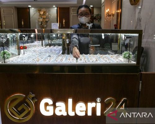 Simak daftar lengkap harga emas UBS – Antam, Galeri24 Sabtu pagi ini