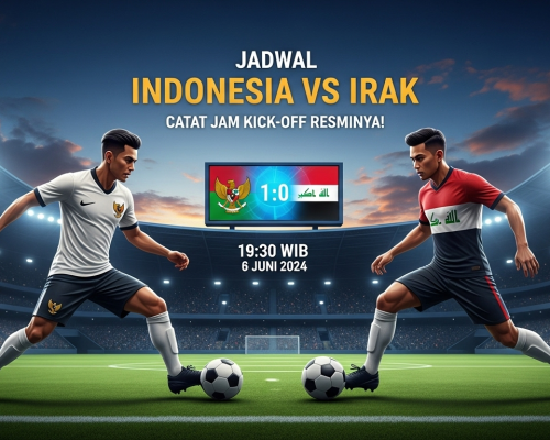 Jadwal Indonesia vs Irak: Catat Jam Kick-off Resminya!