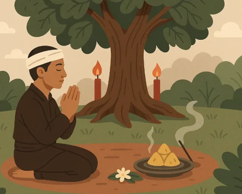 cara ibadah agama Kapitayan