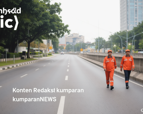 Hasil Pertemuan: Jalan Rasuna Said Arah Mampang Jaksel Terendam Banjir hingga 50 Cm