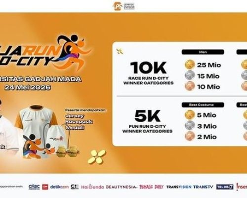 Strategi Penting: Jogja Run D-City, Sensasi Berlari Melewati Landmark Ikonik Kota Gudeg!